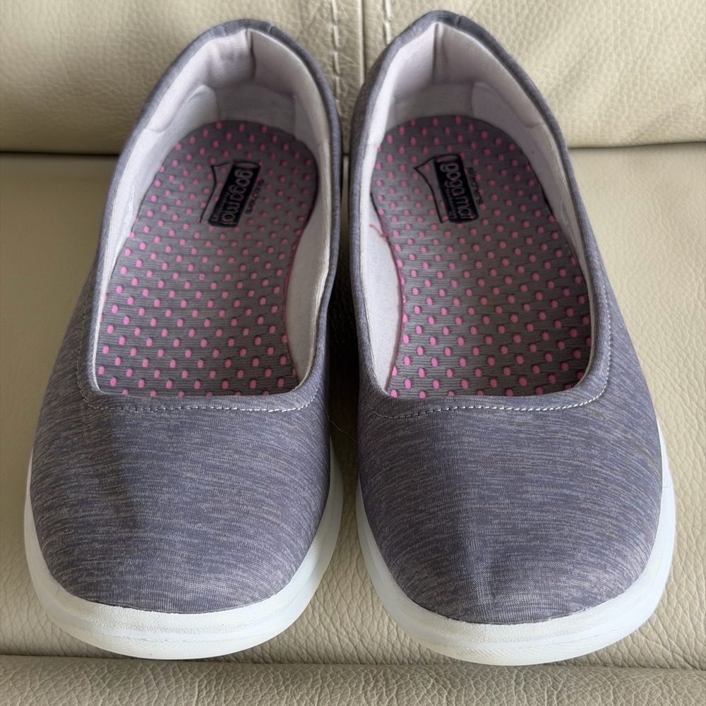 Skechers Go Step Lite Women's Gray Slip-On Flats Shoes - 9,5 - Picture 6 of 12